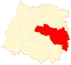 Location of the San Clemente commune in the Maule Region