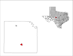 Location in Concho County