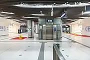 Yizhuang Line concourse