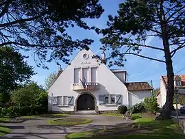 The town hall of Condette