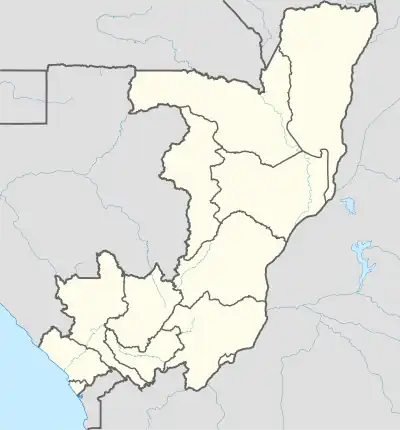 Sibiti is located in Republic of the Congo