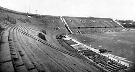 Grandstands in 1945