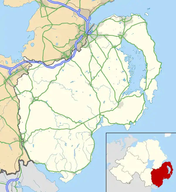 Killough is located in County Down