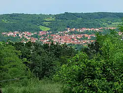 View to Crnomasnica from Rajacke pivnice