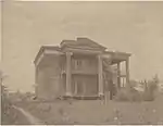 Crocheron mansion, built 1843, destroyed by fire in the early 20th century.