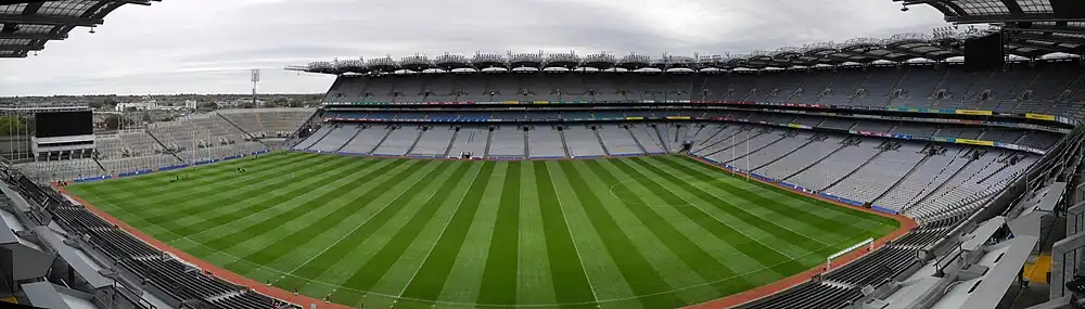 Panorama of Croke Park.