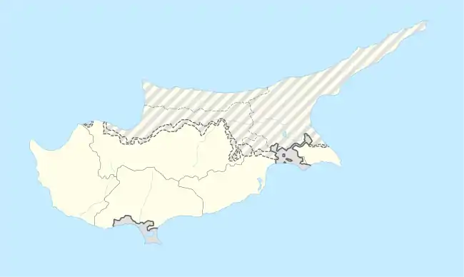 2010–11 Cypriot Third Division is located in Cyprus