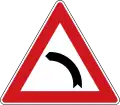 A 1b: Sharp turn to the left