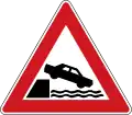 A 34: Quayside or riverbank ahead