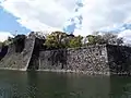 Inner moat ramparts viewed from inner Aoyamon Gate