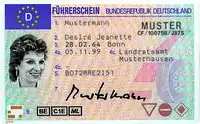 Old German driving licence (replaced 2013)