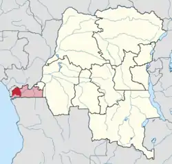 Bas-Fleuve district of Kongo-Central province (2014)