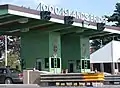 Toll plaza on the Thousand Islands Bridge