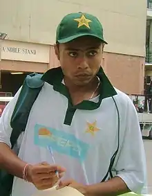 Danish Kaneria in January 2005