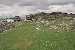 Daorson, Bosnia, built around a prehistoric central fortified settlement or acropolis (existed there cca. 17-16th to the end of the Bronze Age, cca. 9-8th c. BCE), surrounded by cyclopean walls (similar to Mycenae) dated to the 4th c. BCE.