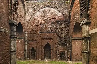 Mihrabs in Darasbari Mosque