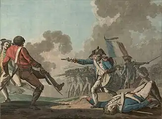 The drummer Darruder, avenging his father who was shot by the Vendéens