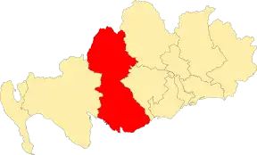 Location of the ward