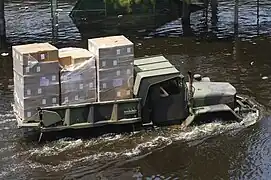 M817 Dump truckFlood reliefLouisiana, 2005