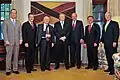 Kevin Rudd with Australian and U.S defence officials, 2008