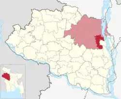 Location of Dhunat