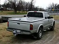 1998–2004 Tacoma rear(small "TOYOTA" in upper left corner)