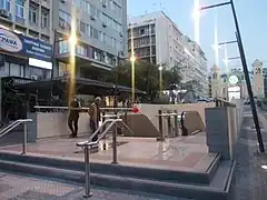 Entrance at Pavlou Bakoyianni Sq.