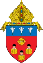 Coat of arms of the Roman Catholic Diocese of Balanga