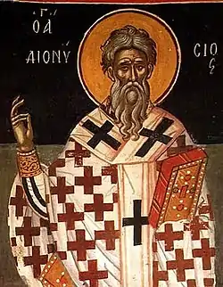 Hieromartyr Dionysius of Alexandria, Patriarch of Alexandria.