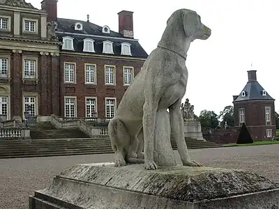 Statue at Nordkirchen Castle