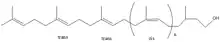 Structure of Dolichol.