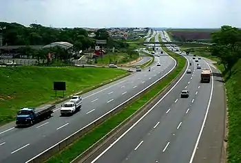 Rodovia Dom Pedro I, km 145, inside Campinas