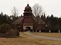 Evangelical Lutheran wooden church of Svätý Kríž, Žilina Region.