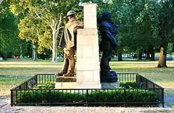 Driver and Wipers memorial, side-on