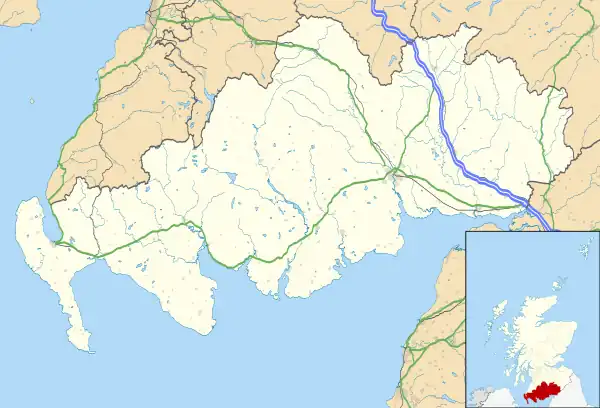 Glenquicken stone circle is located in Dumfries and Galloway