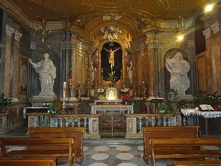 Statues of St.Christina and St.Teresa of Avila, c. 1717–1719, Turin, Duomo