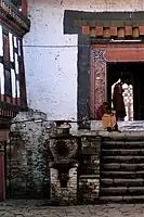 Front entrance to the Dzong