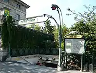 Entrance at Denfert-Rochereau