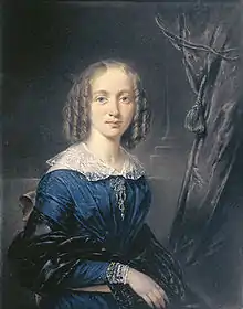 Portrait of daughter Elise Thérèse Daiwaille, circa 1835, B.C. Koekkoek-Haus Kleve