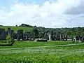 View of Easby Abbey from the north-east, May 2007