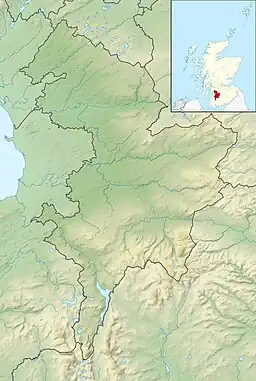 Halket Loch is located in East Ayrshire