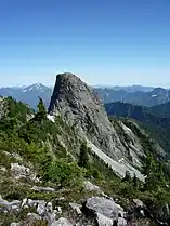 The East Lion, seen from the ridge