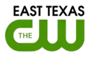 The words "East Texas" above The CW logo