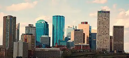 Skyline of Edmonton