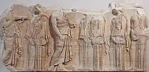 Weavers on the Parthenon Frieze