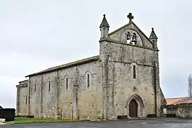 The church in Saint-Léger-de-la-Martinière