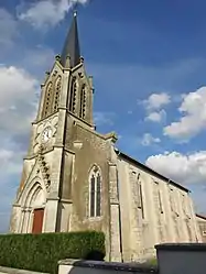 The church in Lironville