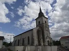 The church in Colombey-les-Belles