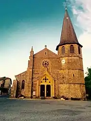 The church of Saint Pancrace, Saint-Plancard