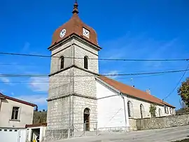 The church of Remonot in Les Combes